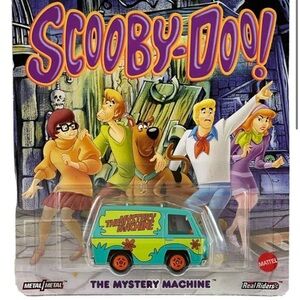 DieCast Hot Wheels Premium 2022 Real Riders Scooby Doo The Mystery Machine 1:64